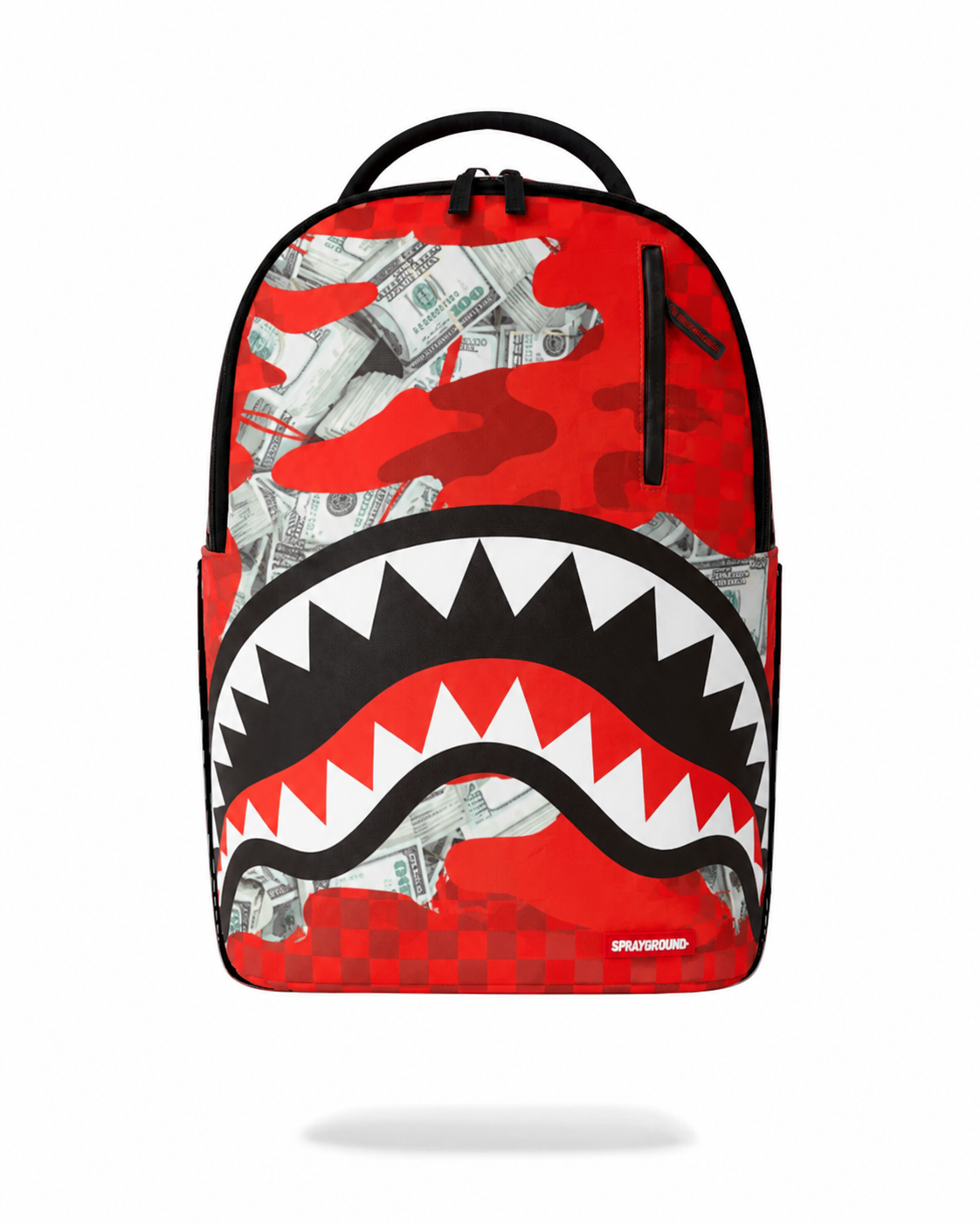 Sprayground Money Camo Red backpack