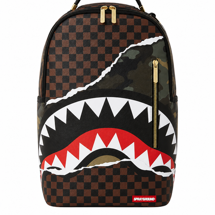 Sprayground Tear It Up Camo Backpack